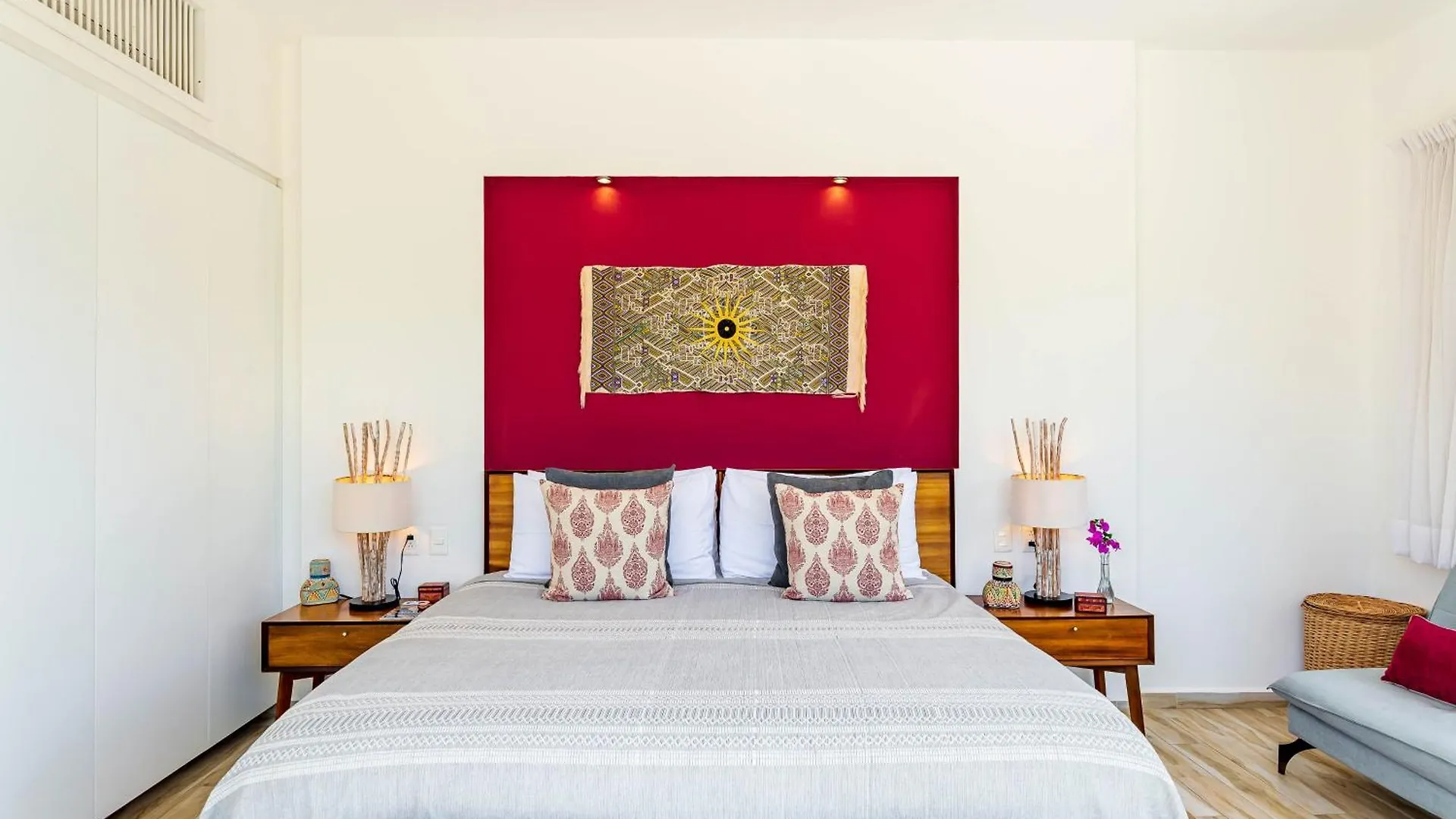 בית נופש טולום Villa Calma, Chic & Mexican Villa, A True Oasis Pool, Security