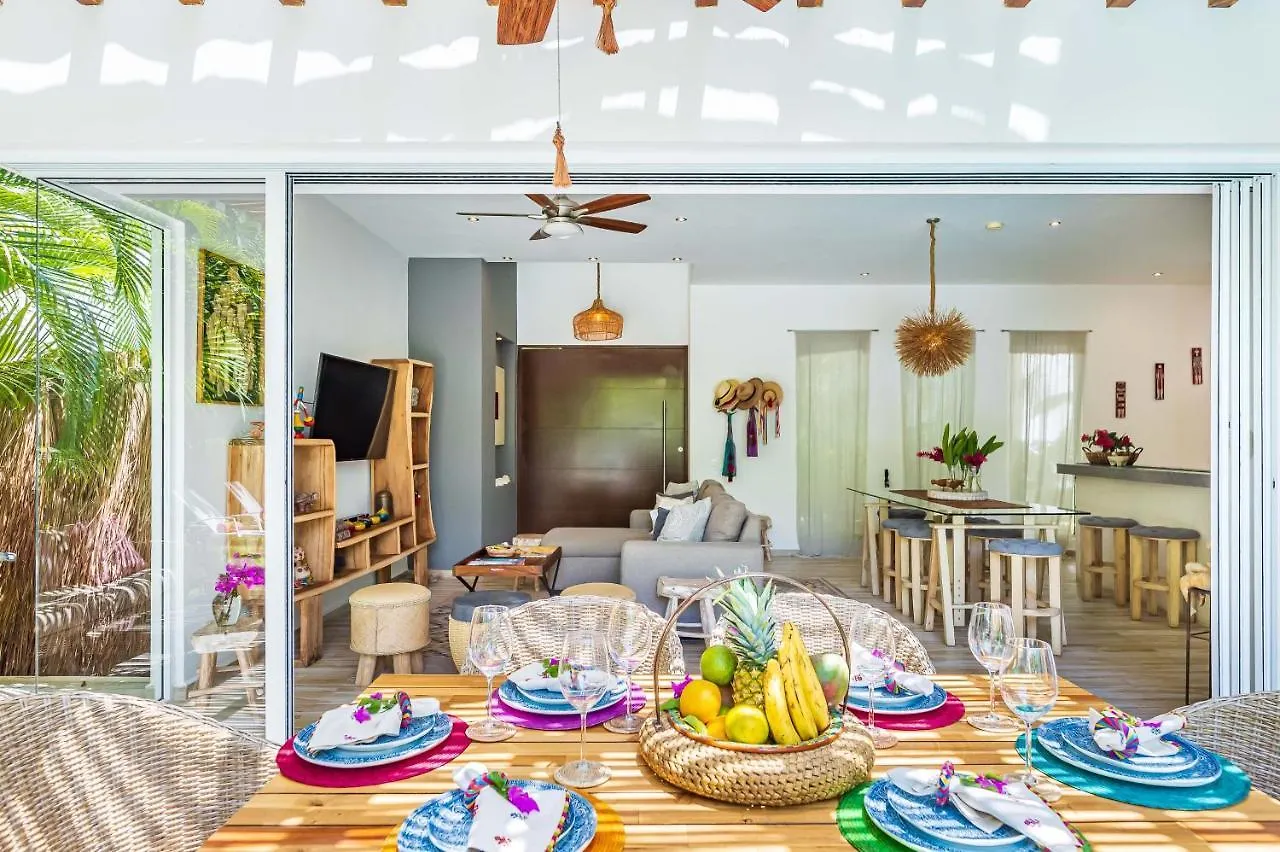טולום Villa Calma, Chic & Mexican Villa, A True Oasis Pool, Security