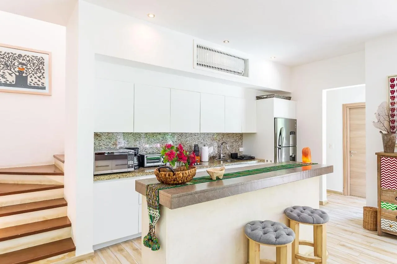 טולום Villa Calma, Chic & Mexican Villa, A True Oasis Pool, Security בית נופש