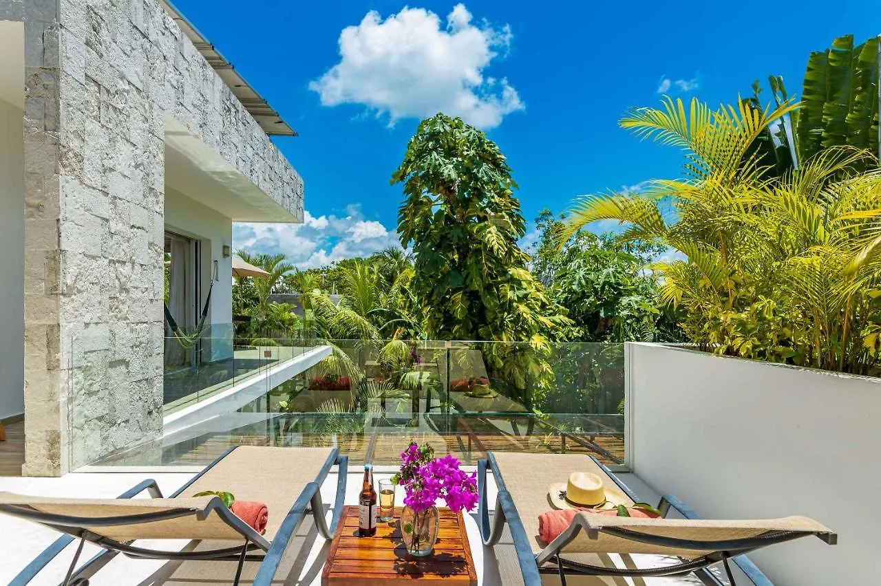 בית נופש טולום Villa Calma, Chic & Mexican Villa, A True Oasis Pool, Security מקסיקו